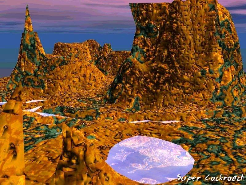 A nice little enviroment I made, Expect a lot of variations on this!- big!!