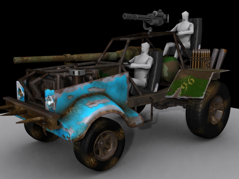 Postnuclear textured