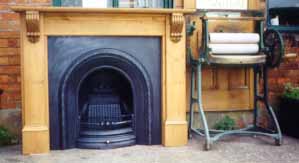 VICTORIAN STYLE CAST IRON FIRE PLACES