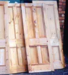 GREAT VARIETY OF STRIPPED DOORS AND FURNITURE