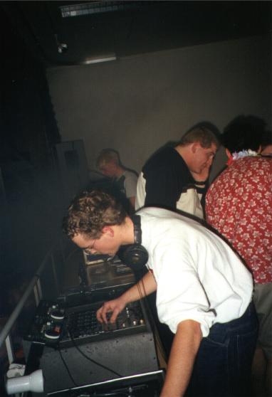 Gast-DJ Jerome at work