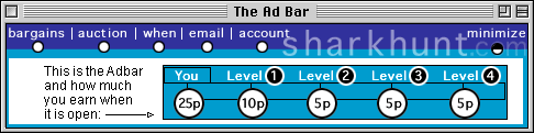 Shark Hunt Ad-bar