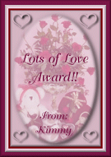 Kimmy's love award