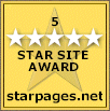 5 Star award from Starpages