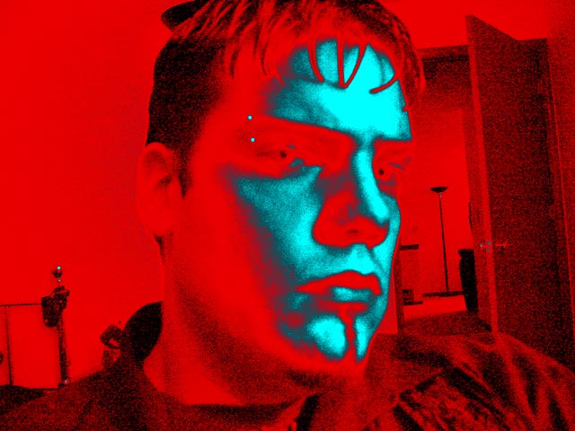 look into the eyes of madness... who do you see staring back at you?