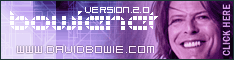 David Bowie, The Official Website