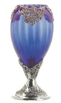 Large Blue Vase