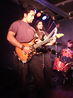 Hard and Heavy; Kim - guitar, Keso - Bas, Hans - Drums