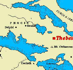 Map of Boeotia