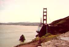 Golden Gate, San Francisco, epätavallisesta kulmasta
