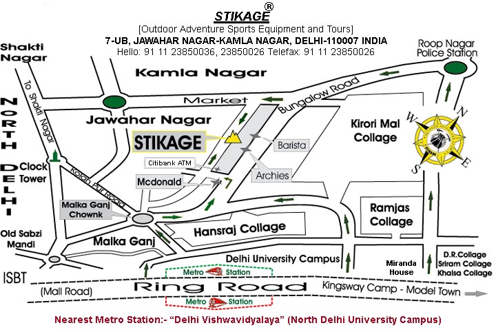 Location of Stikage Store