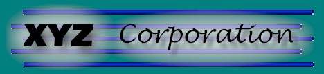 XYZ Corporation Page Banner