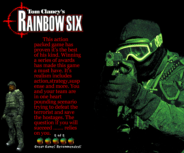 Rainbow6 Review