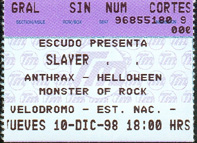 Monsters Of Rock '98