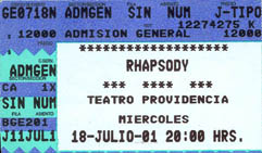 Rhapsody 2001-1