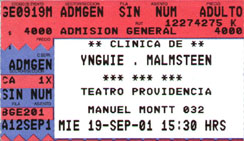 Yngwie Malmsteen 2001-2