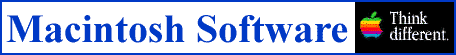 Software for Macintosh