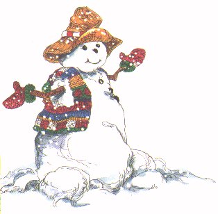 Christmas snowman