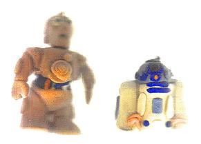 Super-Deformed R2-D2 and C-3PO