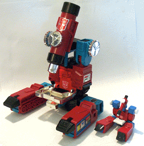 PVC Perceptor Kitbash (with G1 Perceptor)