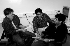 Black and White: The Beginning: Salman, Raonak, and me