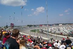 A view of empty turn 2