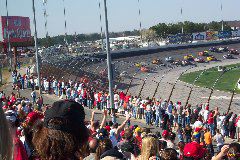 After a late caution