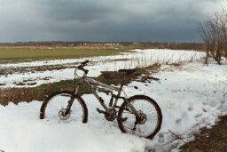 Threatening clouds above