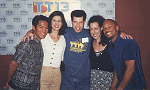 Me with Von Flores, Anita LaSelva, Leni Parker and Richard Chevolleau (''Sandoval'', ''Zo'or'', ''Da'an'' and ''Augur'' in Earth: Final Conflict)