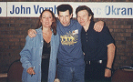 Me, Lolita Fatjo (Head writer for Star Trek: Voyager) and Max Grodenchik (''Rom'' on Star Trek: Deep Space Nine)
