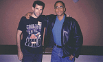 Me and Richard Biggs (''Dr. Stephen Franklin'' on Babylon 5)