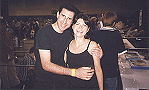 Me and Nicole DeBoer (''Lieutenant Ezri Dax'' on Star Trek: Deep Space Nine)