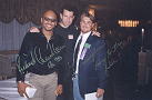 Me with Richard Chevolleau (''Augur'' on Earth: Final Conflict) and 'Rod' (Eugene Roddenberry, Jr.)