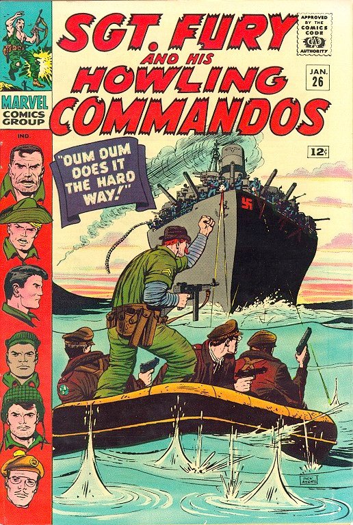 Sgt Fury # 26 - Jan 1966