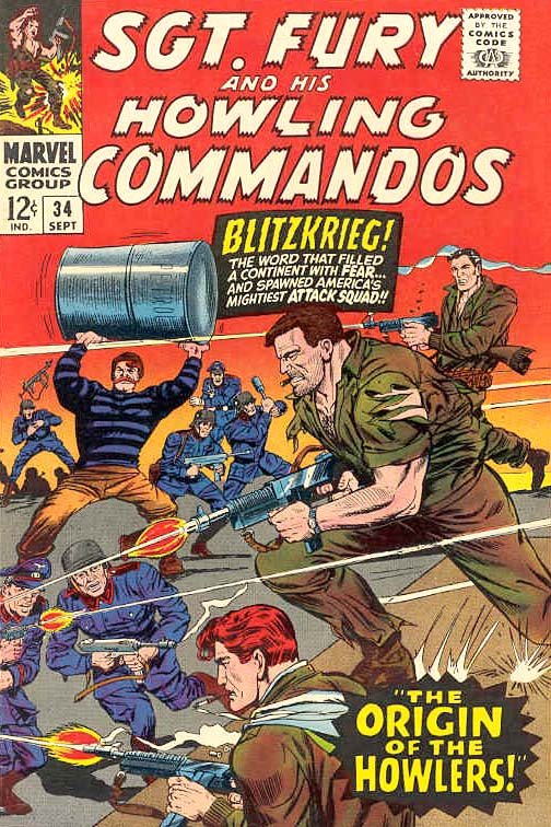 Sgt Fury # 34 - Sept 1966