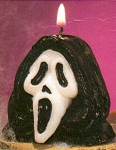 scream stalker head candle