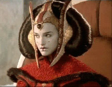 Queen Amidala, ruler of Naboo