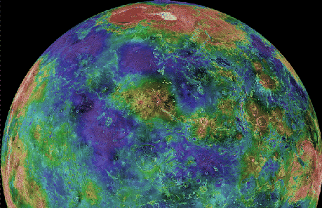 Parte Superior Mapeada de V�nus