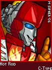 New Crystal Rodimus with only one calorie. (Hey, it's either that or a Sailor Moon reference.)