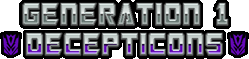 G1 Decepticons