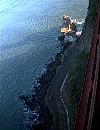 structure on Bay Side of Golden Gate Bridge