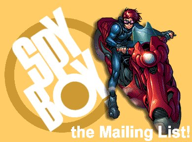 Spy Boy the Mailing List!