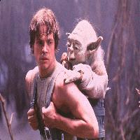Luke and Yoda
