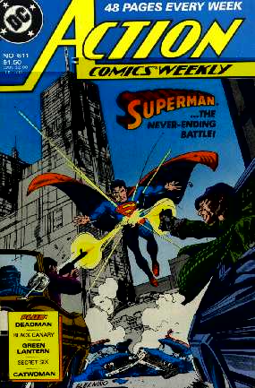 ACTION COMICS WEEKLY NO.611