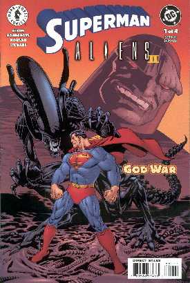 SUPERMAN ALIENS II GODWAR 1
