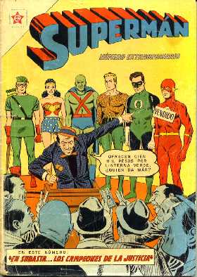 JUSTICE LEAGUE OF AMERICA NO.8 EN NOVARO