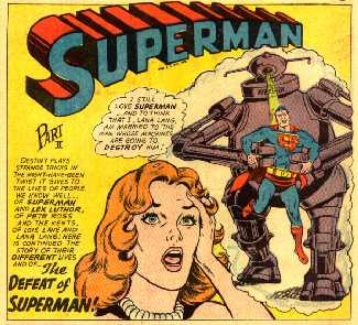 SUPERMAN NO.175 SPLASH PAGE 2