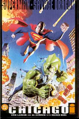 SUPERMAN * SAVAGE DRAGON