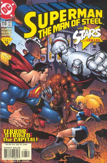 SUPERMAN THE MAN OF STEEL NO.110