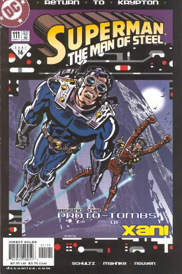 SUPERMAN THE MAN OF STEEL NO.111